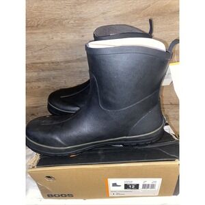 BOGS‎ Men's Digger Mid Ankle Boot, Black, Sz 12